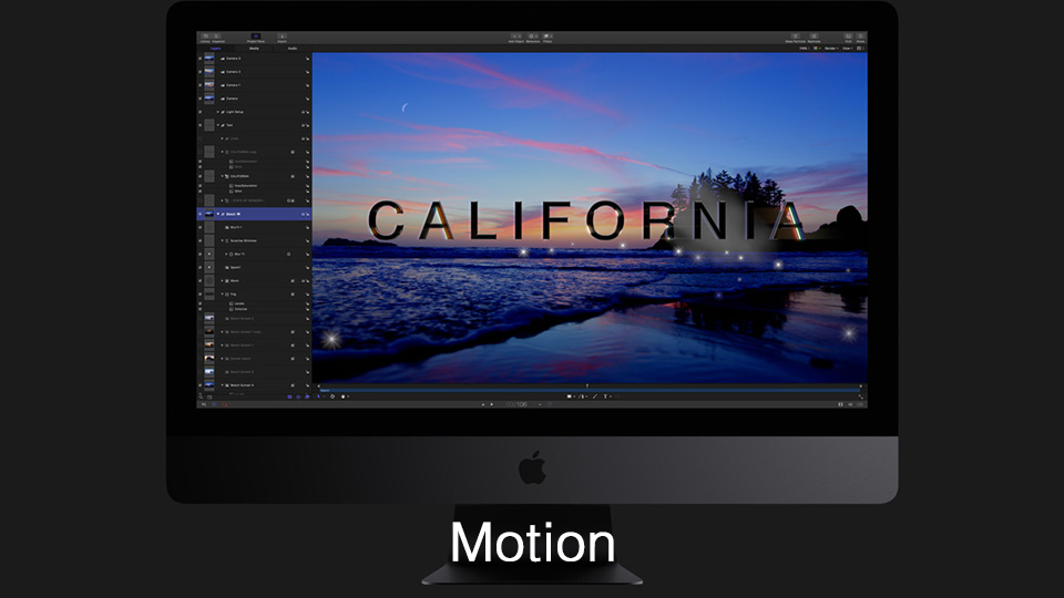 《Mac软件:Apple Motion 5.4.4_运动图形软件》
