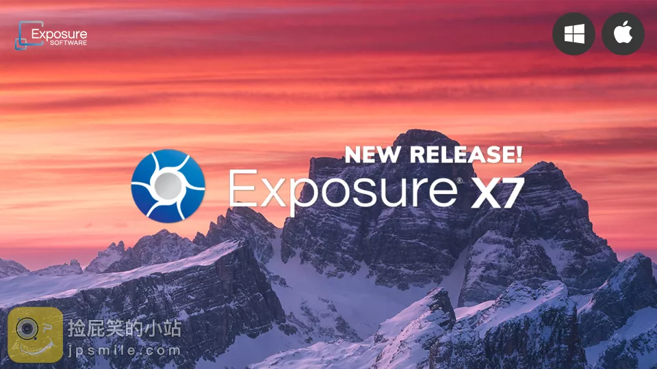 Exposure X7 Bundle 7.1.5 专为摄影艺术设计的图像编辑器_包含独立软件及PS/LR插件(Win&Mac)