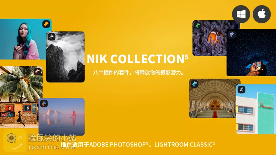 Nik Collection 5 by DxO v5.0.0.0 中文版 For PS/LR（Win&Mac）